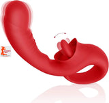 Dildo Licking Vibrating Tongue Sex Toy Tongue Vibrator for Women