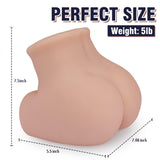 5LB/2.3Kg Angelica-REALISTIC MINI SEX DOLL TORSO Ass WITH TWO CHANNELS