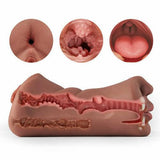 3 Channel Mouth Vaginal Anal Pocket Pussy - CosWo Adult Products