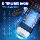 Video Fun-Thrusting Vibrating Masturbator with Heating - CosWo Adult Products