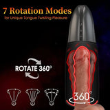 360° Conical Swing Heating Male Masturbators Heating - CosWo Adult Products