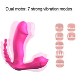 Women Wearable Vibrator with Remote Control-G Spot Sucking Vibrator Stimulation Vibrator for Women- - CosWo Adult Products