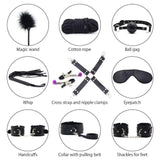 Roleplay BDSM Bondage suit restraint gear 10pcs sex toys couple exotic adult couple women - CosWo Adult Products