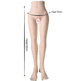 29 LB/13 KG Amy- Realistic Multi Position Male Foot & Leg Sex Doll-Silicone Foot Masturbator (S size)